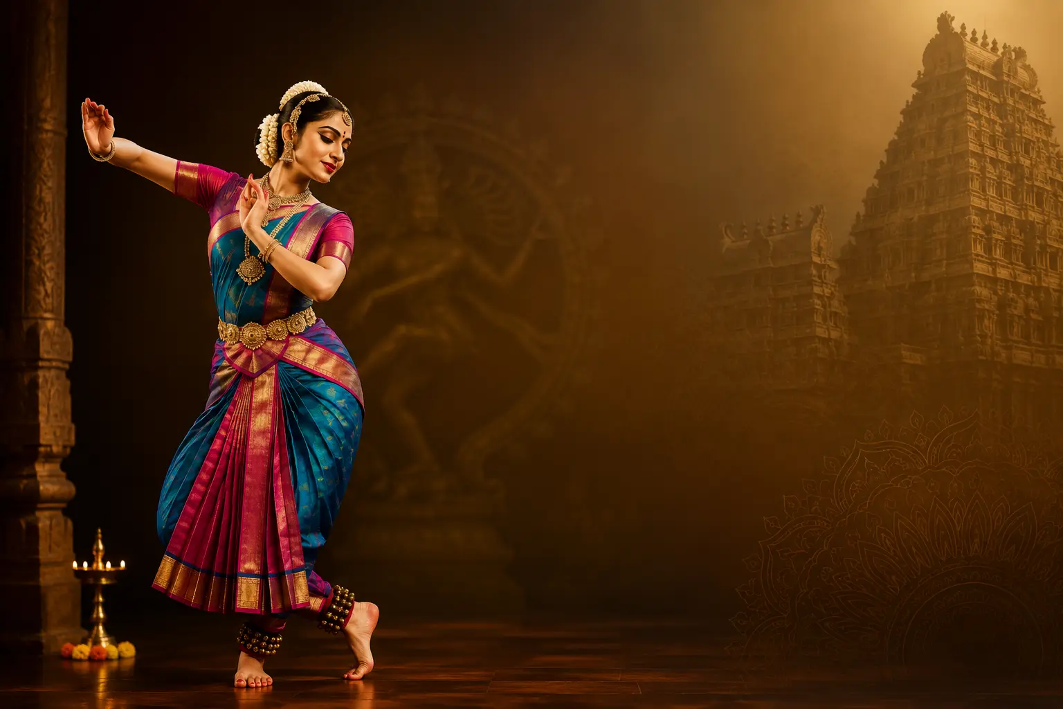 Bharatanatyam dance classes at Bharathanjali Dance Academy